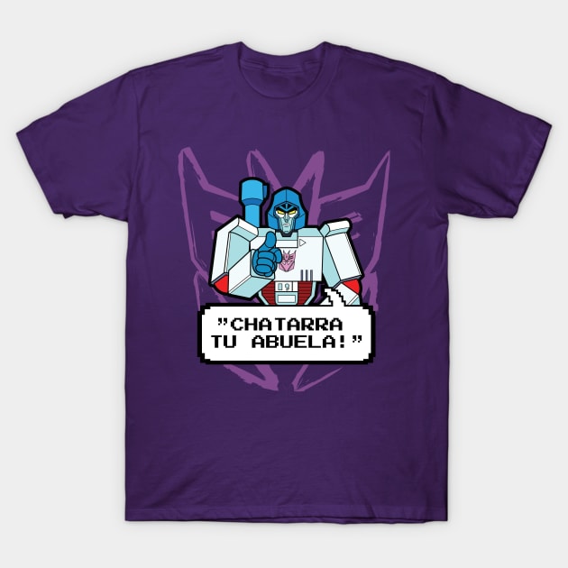 Cartoon Quote Megatron T-Shirt by Rubtox